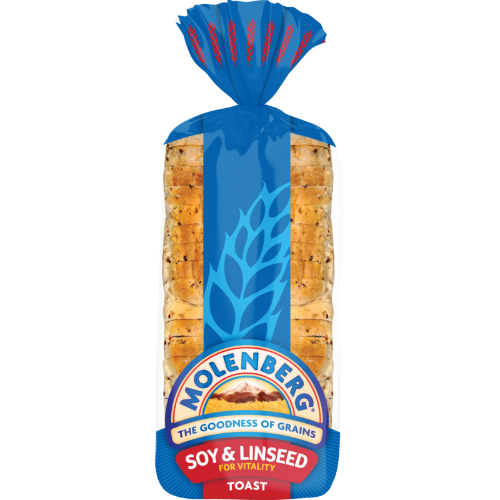 Molenberg Soy & Linseed For Vitality Toast Bread