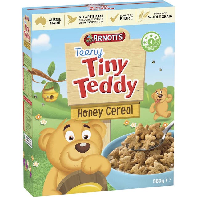 Arnott's Teeny Tiny Teddy Honey Cereal