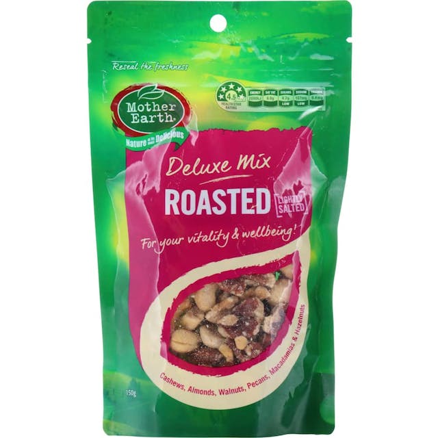 Mother Earth Snack Mix Deluxe Batch Roasted & Salted