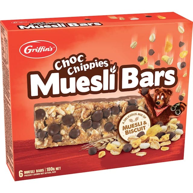 Griffins Muesli Bars Chocolate Chippie