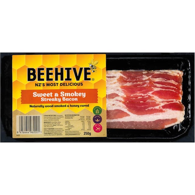 Beehive Streaky Bacon Sweet & Smokey