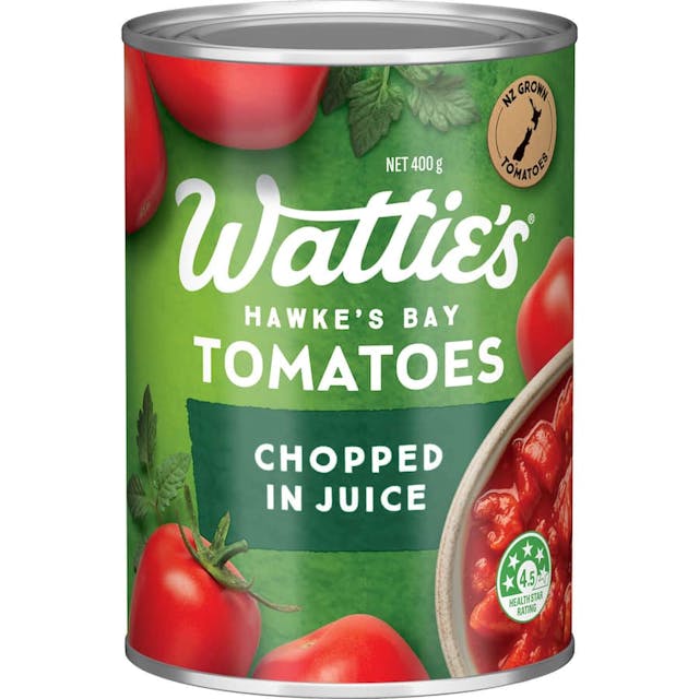 Wattie's Tomatoes Chopped In Juice