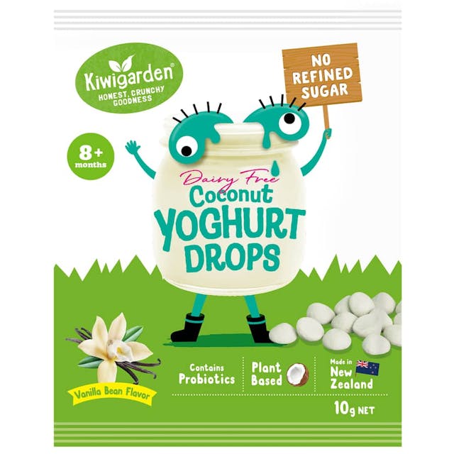 Kiwigarden Yoghurt Drops Coconut