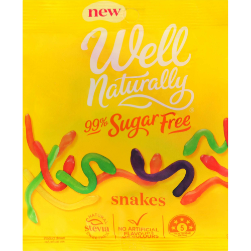 Well Naturally 99% Sugar Free Snakes