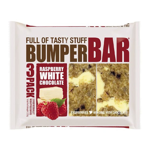 Bumper Bars Raspberry White Chocolate