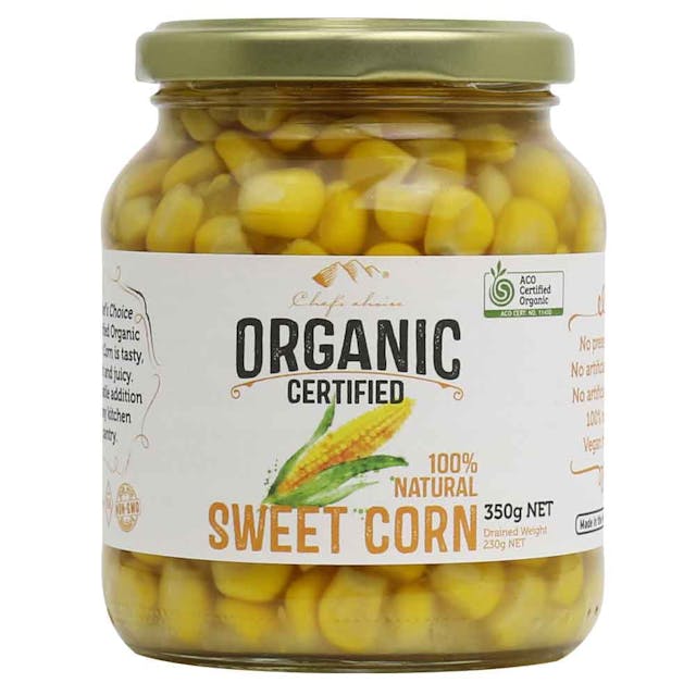 Chef's Choice Certified Organic Sweet Corn