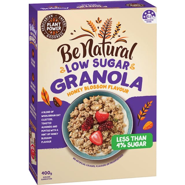Be Natural Granola Low Sugar