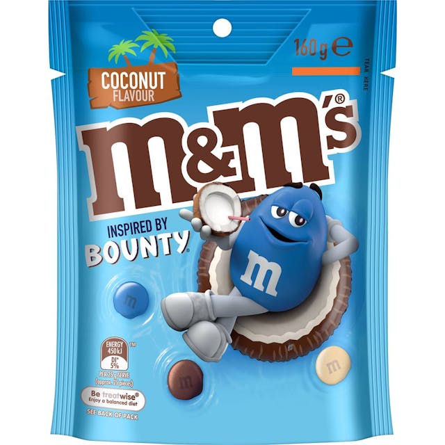 M&M's Coconut Chocolate Snack & Share Bag