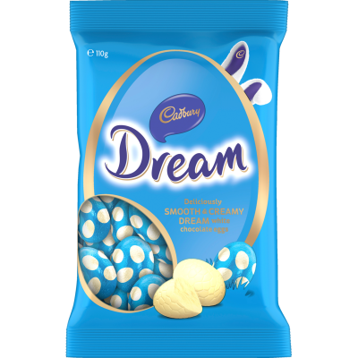 Cadbury Dream White Chocolate Easter Eggs