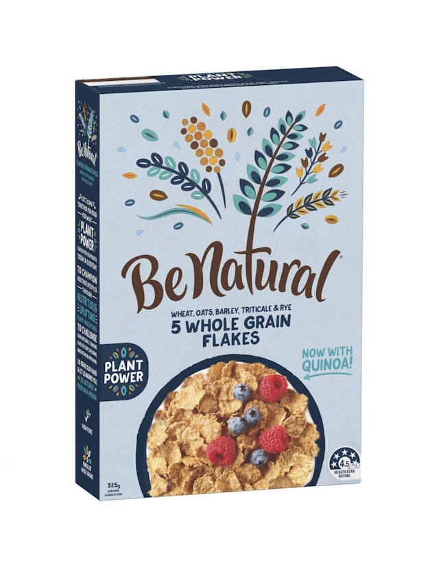 Be Natural Cereal 5 Whole Grain Flakes