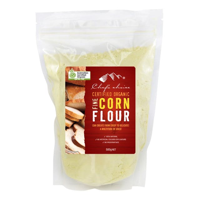 Chef's Choice Certified Organic Fine Corn Flour