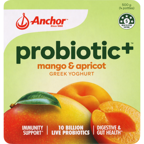 Anchor Probiotic+ Mango Apricot Greek Yoghurt
