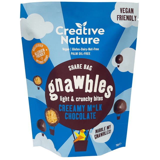 Gnawbles Bites Creeamy M*Lk Chocolate Share Bag