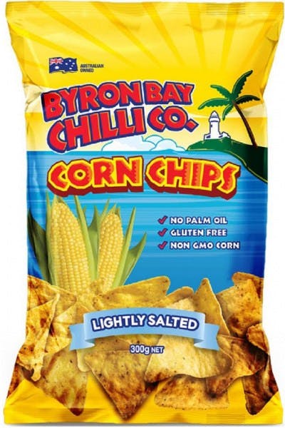Byron Bay Chilli Co Lightly Salted Corn Chips