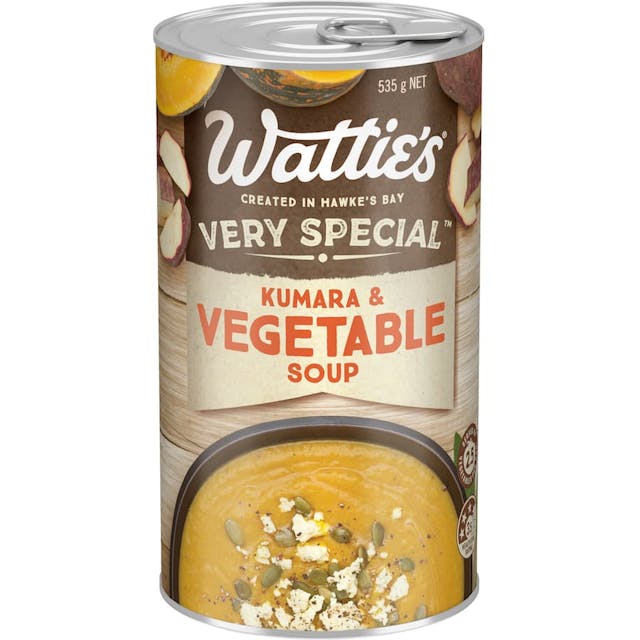 Wattie's Very Special Canned Soup Kumara & Vegetable
