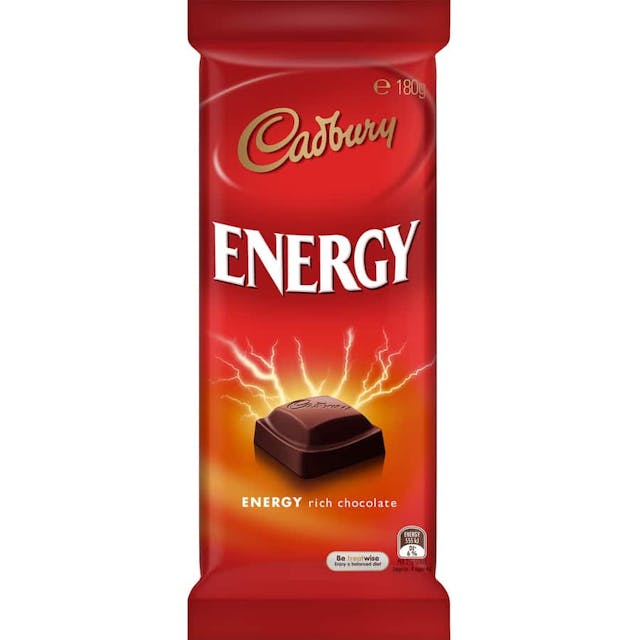Cadbury Chocolate Block Energy