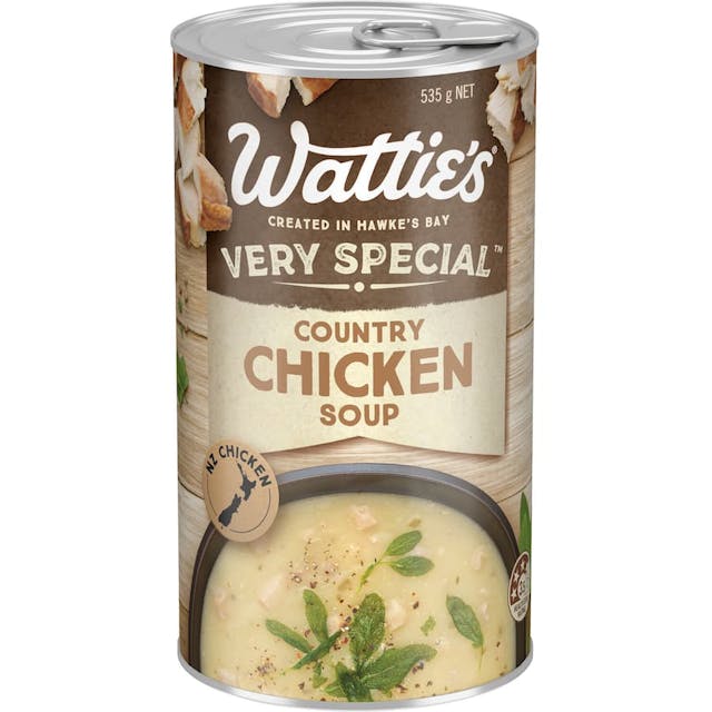 Wattie's Very Special Canned Soup Country Chicken
