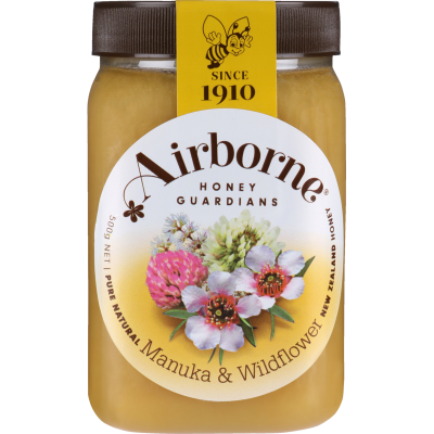 Airborne Manuka With Wildflower Honey