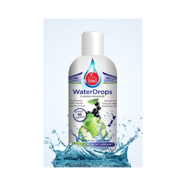 Apple And Blackcurrant Flavour Water Drops45Ml