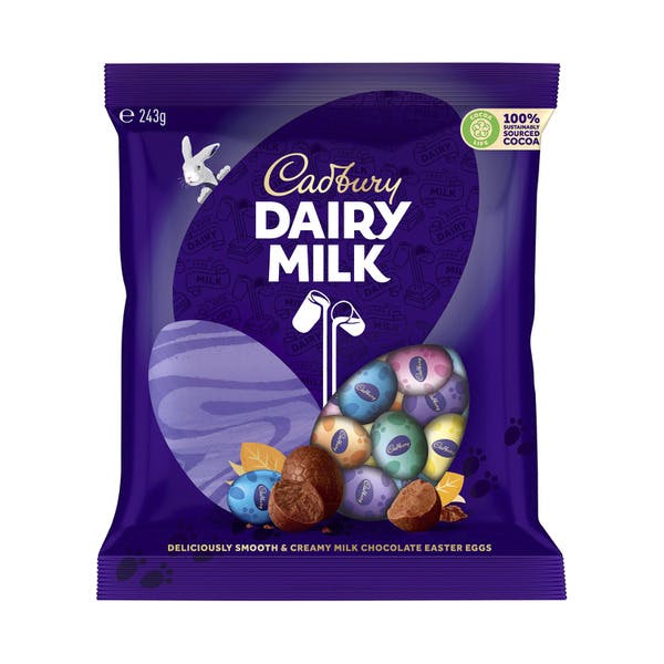 Cadbury Dairy Milk Easter Eggs Bag