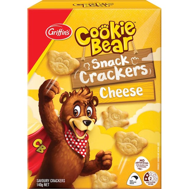 Griffins Cookie Bear Snack Crackers Cheese