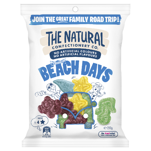 The Natural Confectionery Co. Beach Days 220G