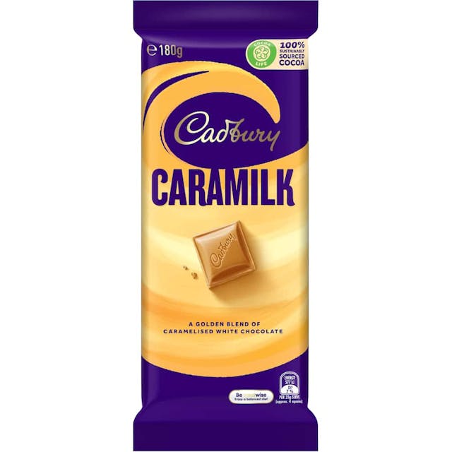 Cadbury Chocolate Block Caramilk