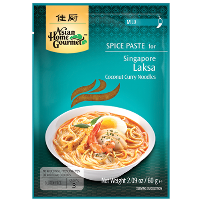 Asian Home Gourmet Spice Paste Laksa Coconut Curry Noodles