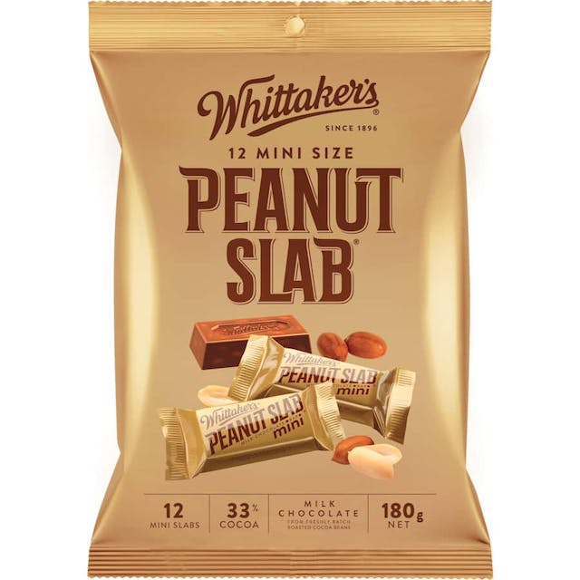 Whittakers Chocolate Share Pack Peanut Slab