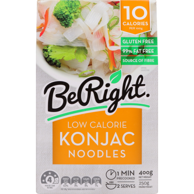 Be Right Low Calorie Konjac Noodles