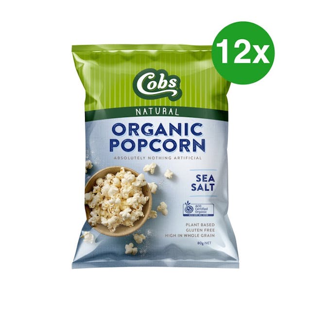 Bulk Deal: Cobs Popcorn Organic Sea Salt