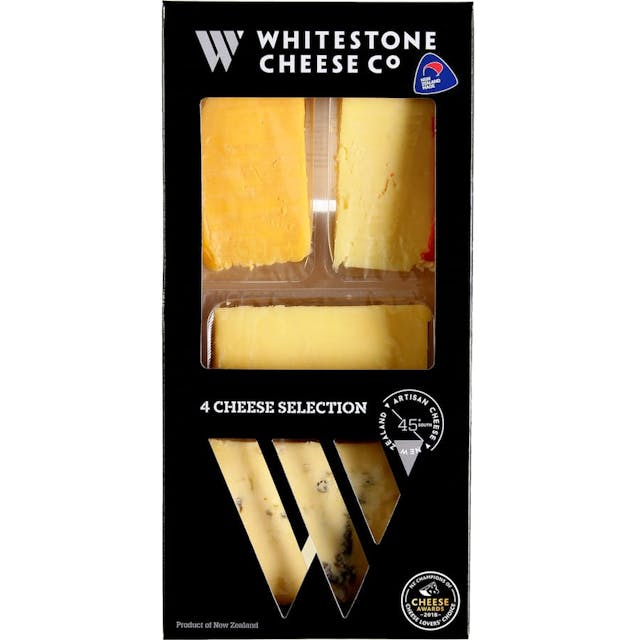 Whitestone Cheese Board 4 Cheese Selection
