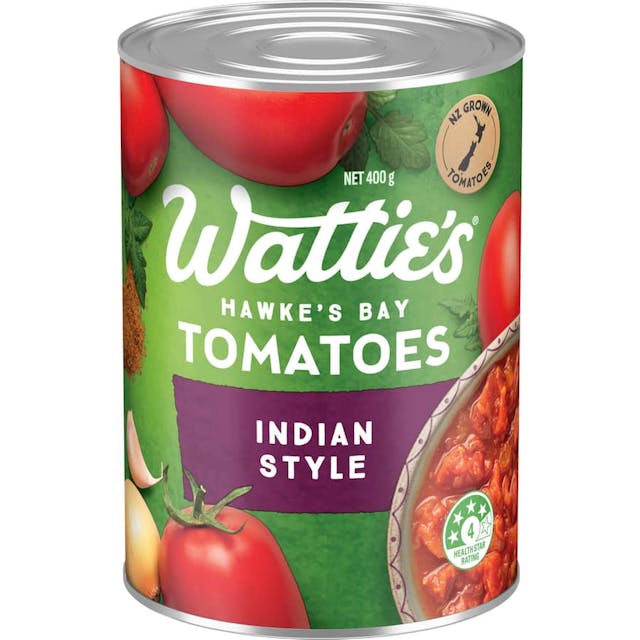 Wattie's Tomatoes Indian Style