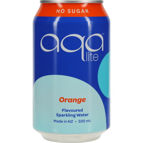 Aqa Lite No Sugar Orange Flavoured Sparkling Water