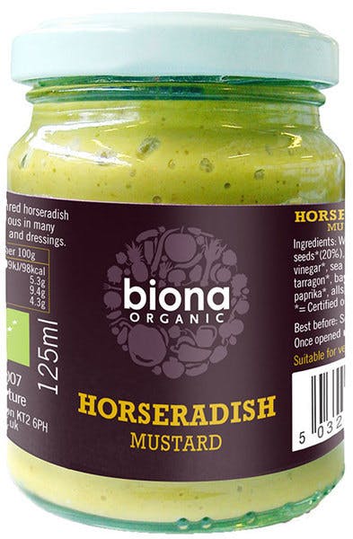 Biona Horseradish Mustard