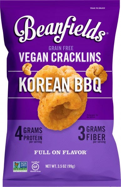 Beanfields Vegan Cracklins Korean Bbq