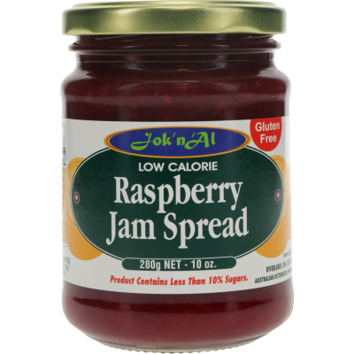 Jok 'N' Al Low Calorie Raspberry Jam Spread