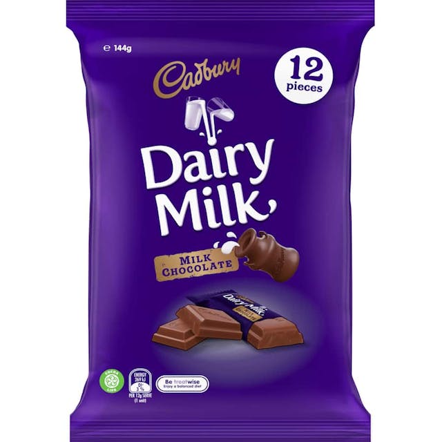 Cadbury Individually Wrapped Dairy Milk
