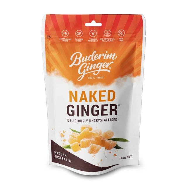 Buderim Uncrystallised Naked Ginger