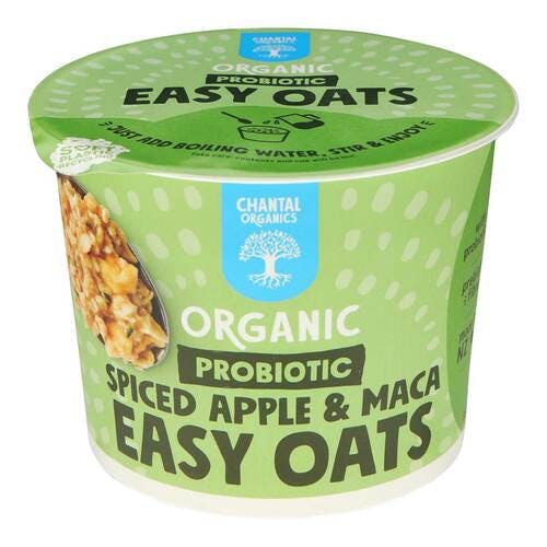 Probiotic Spiced Apple & Maca Easy Oats