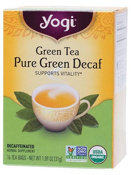 Organic Green Tea Herbal Tea Bags (Decaf)