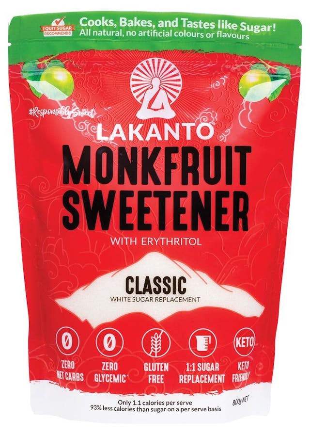 Classic Monkfruit Sweetener (+Erythritol)