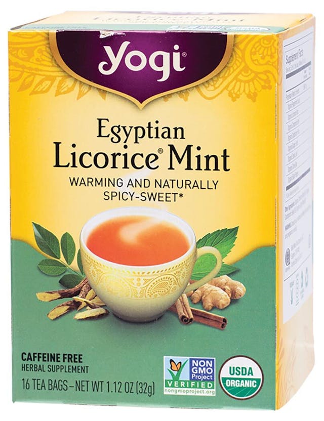 Organic Egyptian Licorice Mint Herbal Tea Bags
