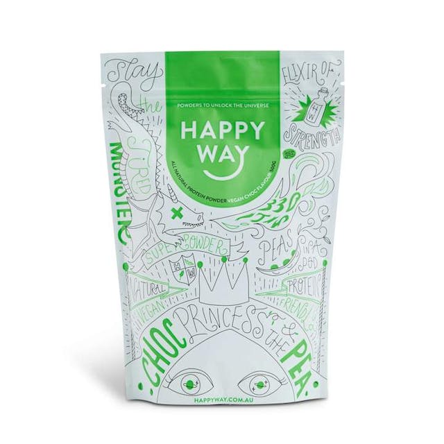 Happy Way Pea Protein Powder Chocolate (60g)