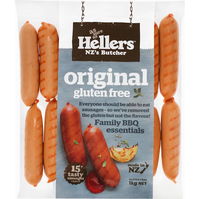 Hellers Sausages Precooked Gluten Free