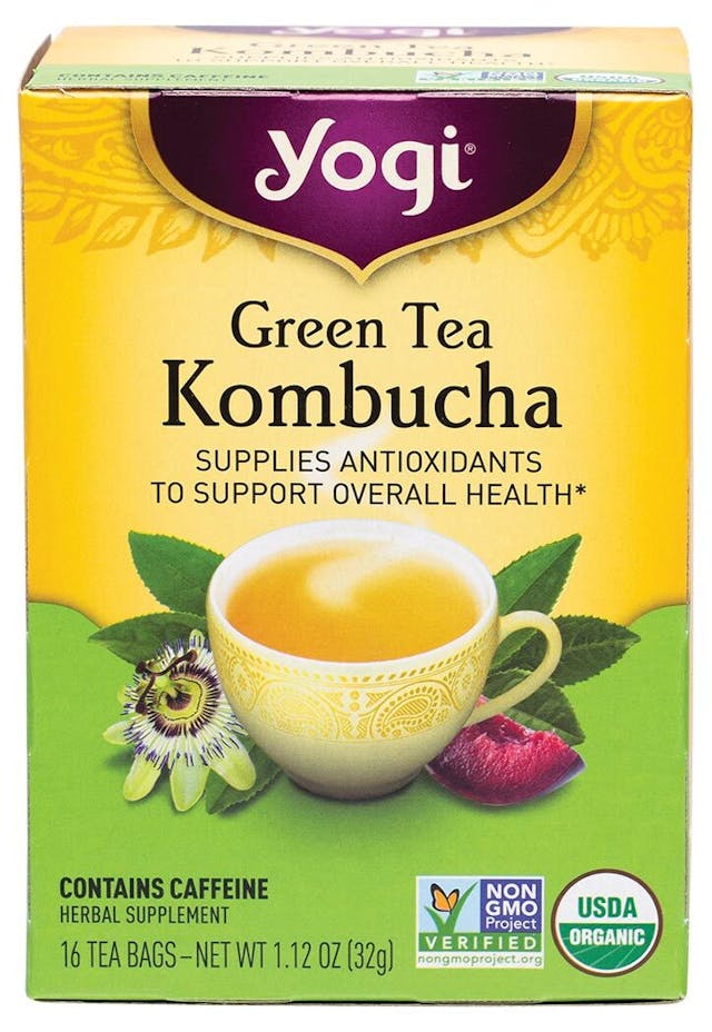 Organic Green Tea Kombucha Herbal Tea Bags