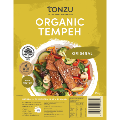 Tonzu Naturally Fermented Organic Tempeh