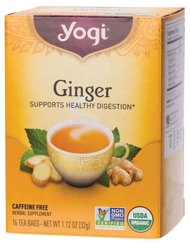 Organic Ginger Herbal Tea Bags