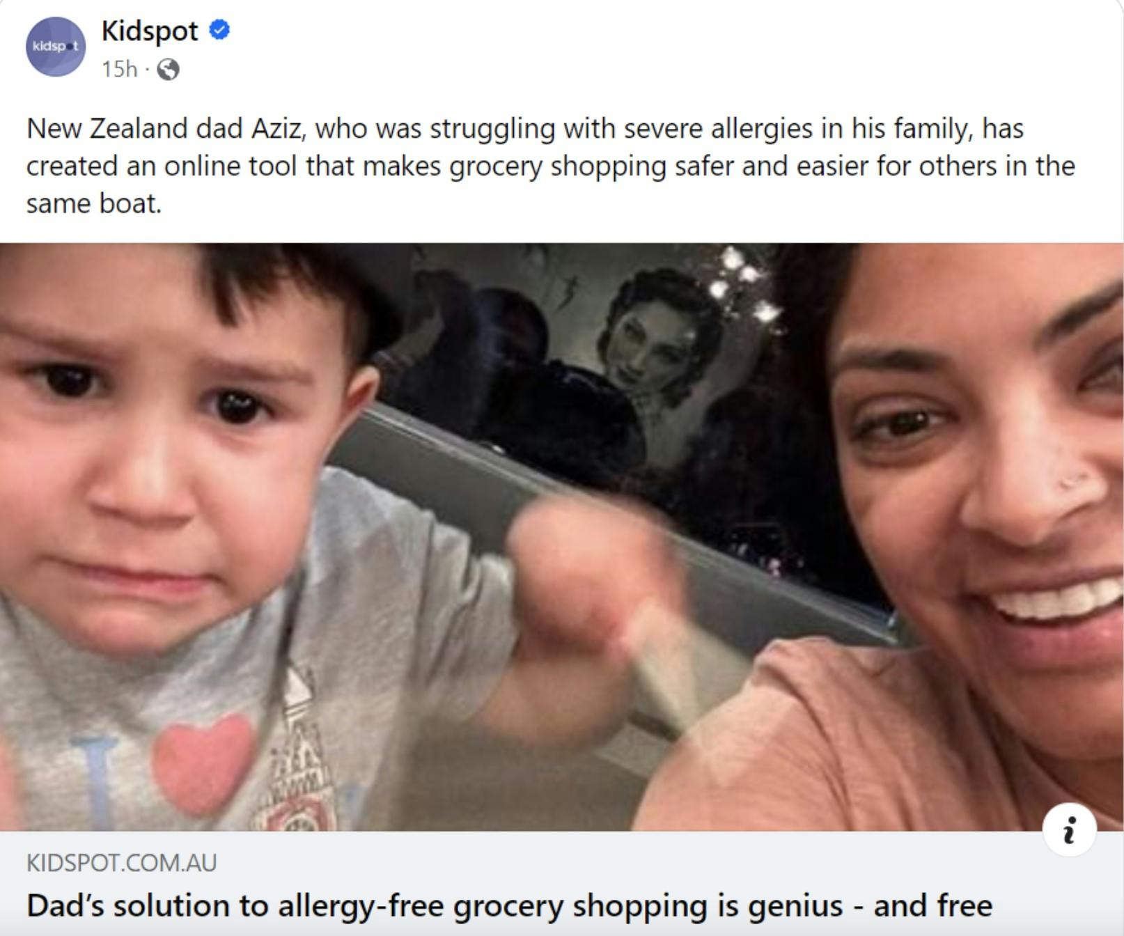 Kidspot heard the buzz - did you say allergy-free shopping?