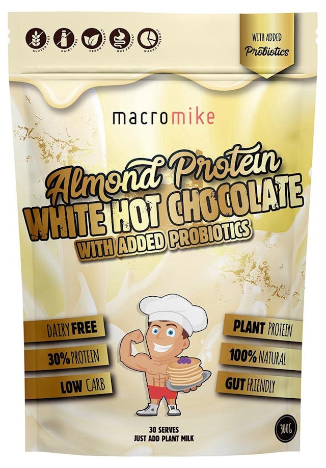 Almond Protein White Hot Chocolate